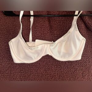 Skims unlined cotton bra 32C